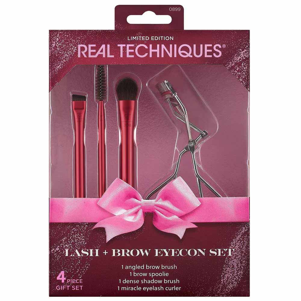 Kit de Pincéis Real Techniques Olhar Perfeito Cílios & Sobrancelhas ÚNICO 2