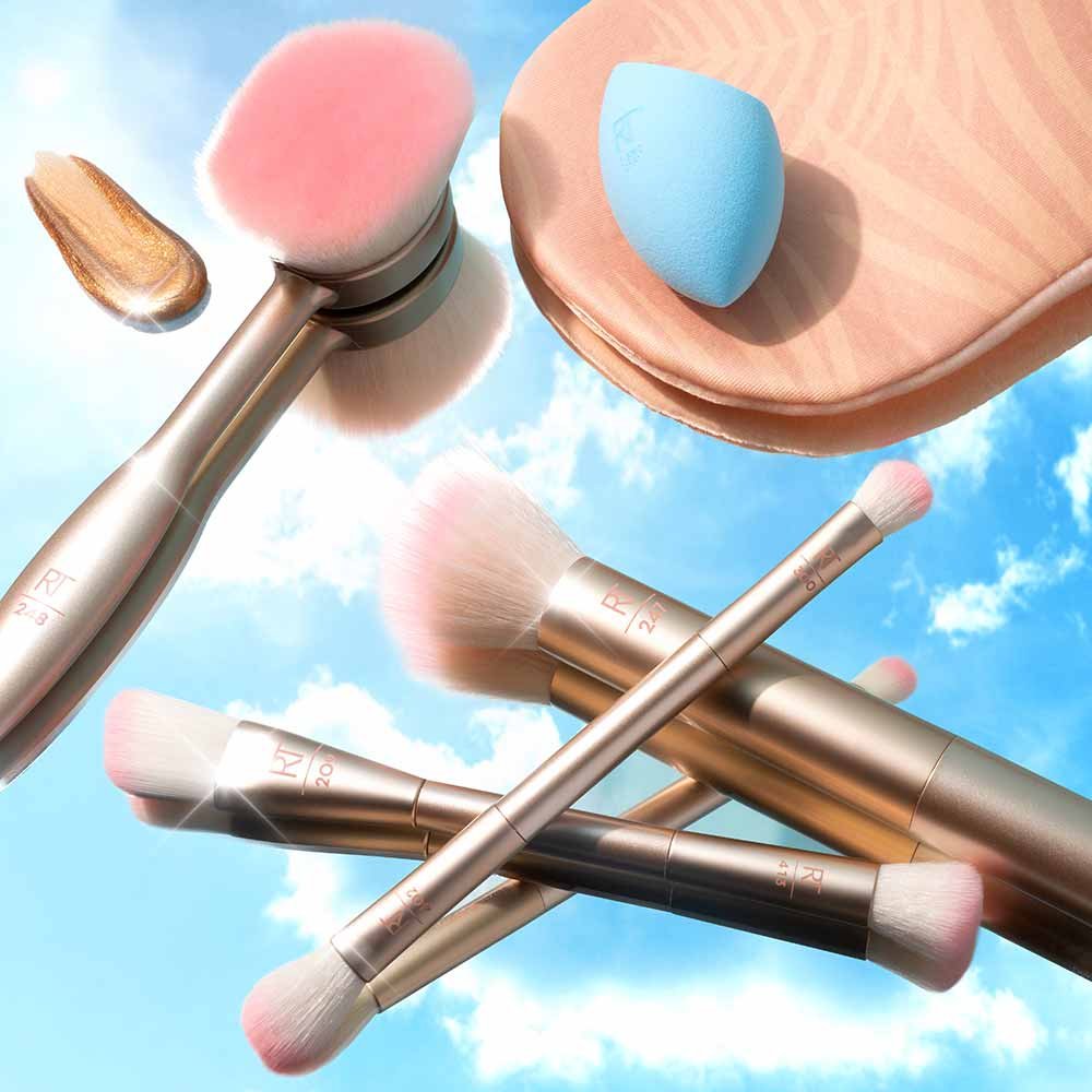 Kit de Pincéis Real Techniques Endless Summer Makeup Brush ÚNICO 3