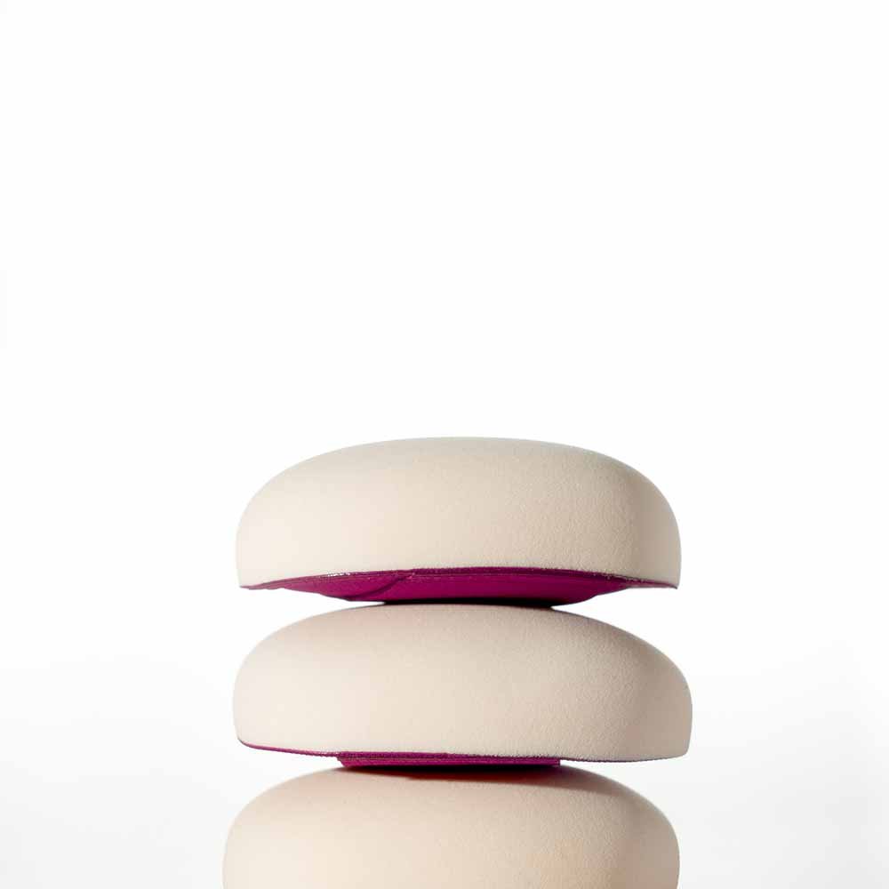 Kit de Mini Esponjas Real Techniques Cherry On Top Marshmallow Puff Trio ÚNICO 4