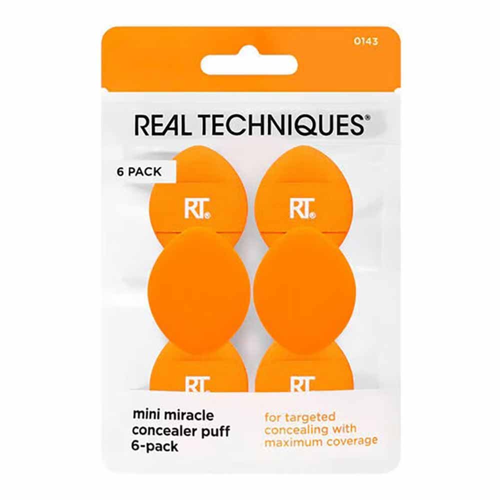 Kit de Esponjas Real Techniques Mini Miracle Concealer Puff Trio