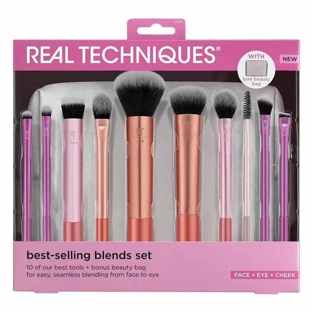 Kit de Pincéis Real Techniques Best-Selling Blends Set ÚNICO 1