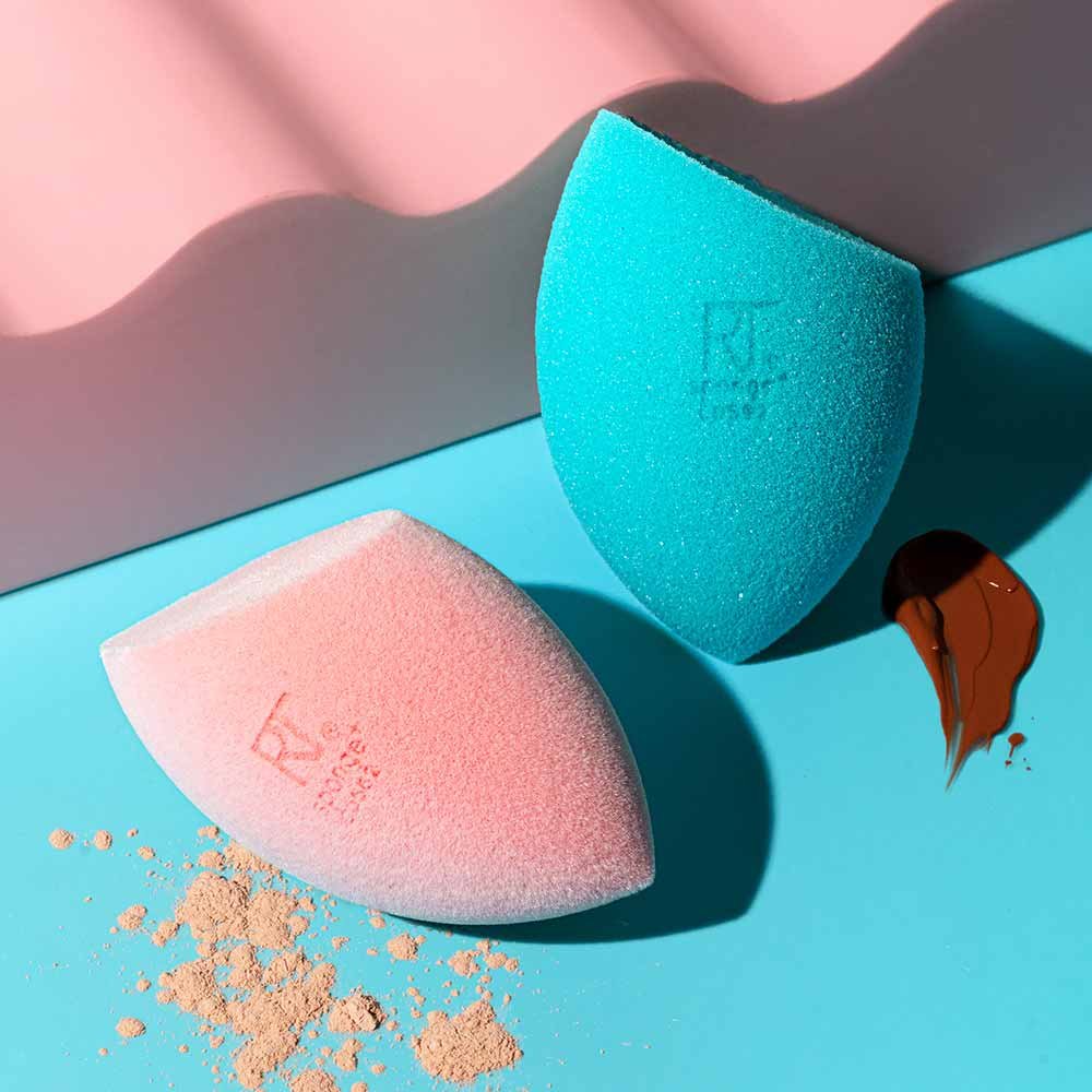 Kit de Esponjas Real Techniques Miracle Mattifying Makeup Sponge Duo ÚNICO 3
