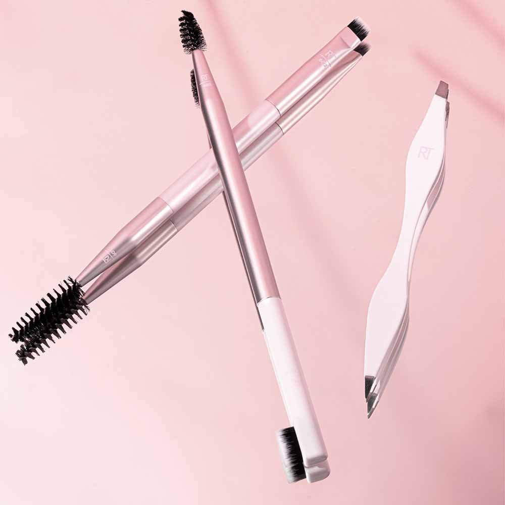 Kit de Pincéis Real Techniques Brow Shaping ÚNICO 4