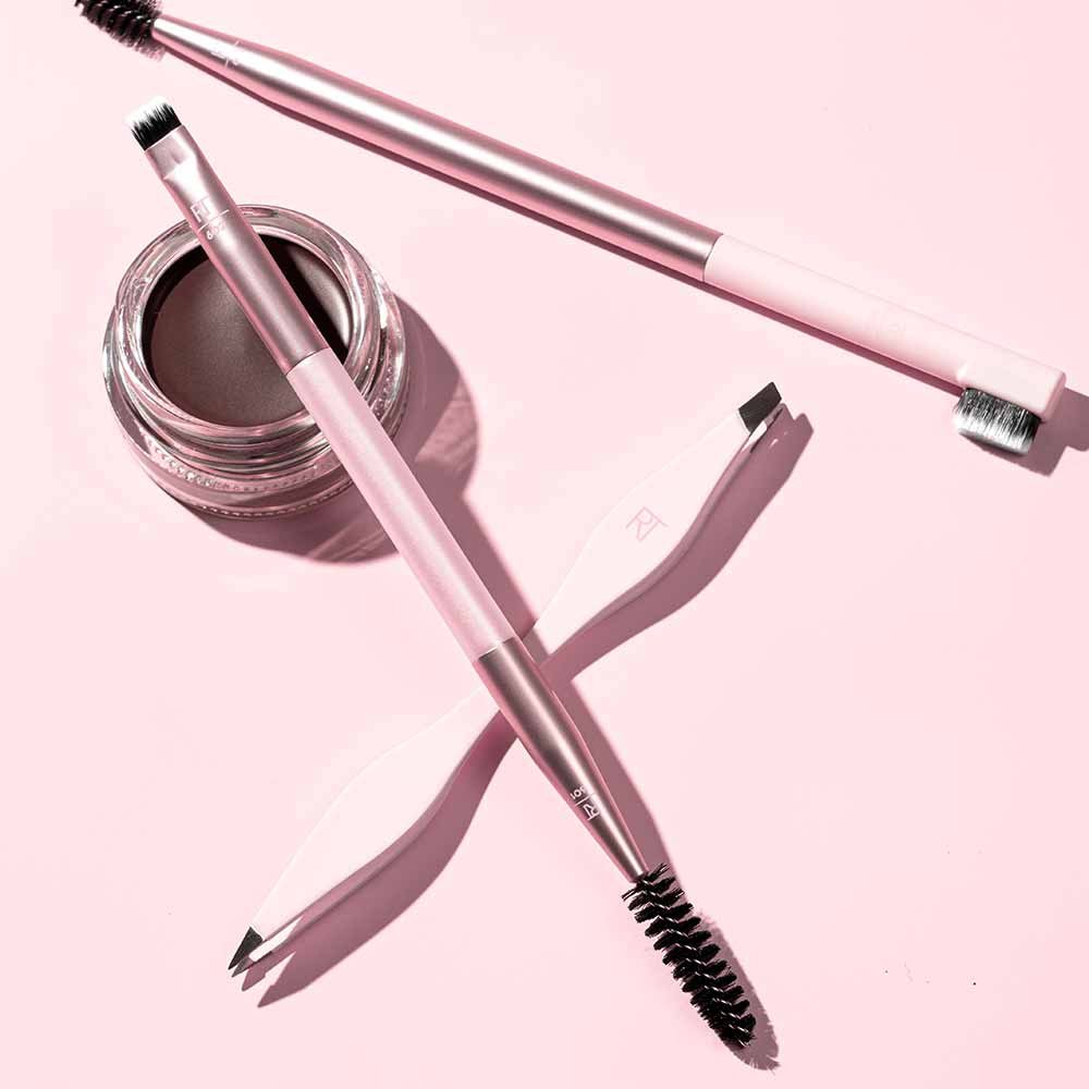 Kit de Pincéis Real Techniques Brow Shaping ÚNICO 5