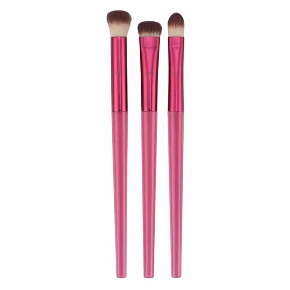 Kit de Pincéis Real Techniques Cherry On Top MesmerEYES Brush Trio