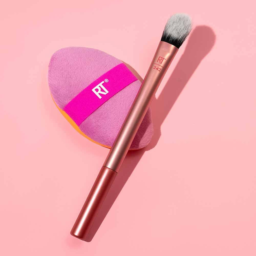 Kit de Pincéis Real Techniques Precision Perfection Duo ÚNICO 4