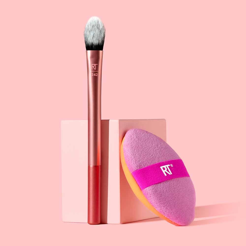 Kit de Pincéis Real Techniques Precision Perfection Duo ÚNICO 5
