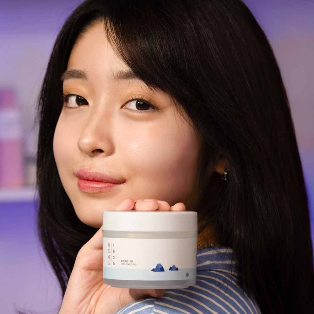 Creme Facial Round Lab 1025 Dokdo Cream 80ml 3