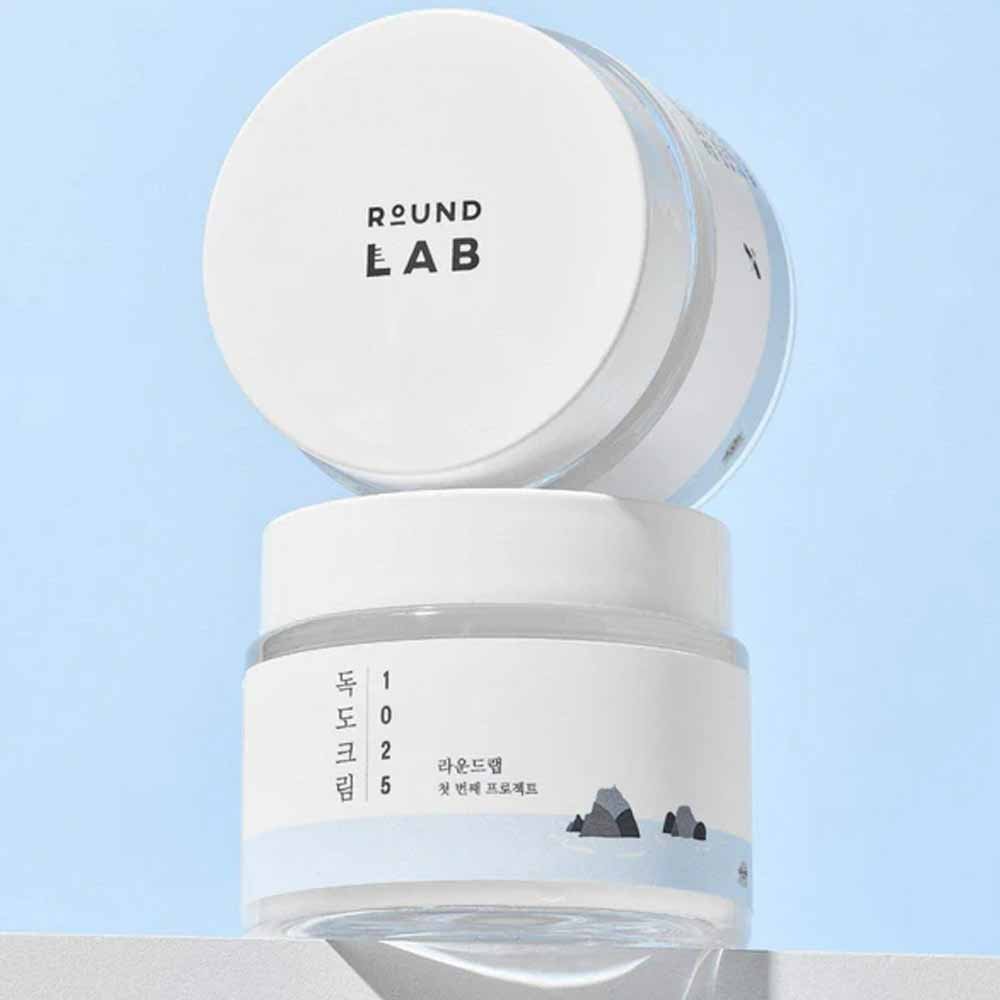 Creme Facial Round Lab 1025 Dokdo Cream 80ml 4