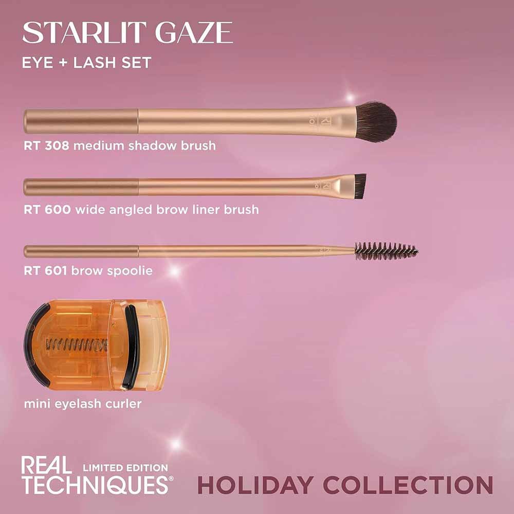 Kit de Pincéis Real Techniques Starlit Gaze - Edição Limitada ÚNICO 2