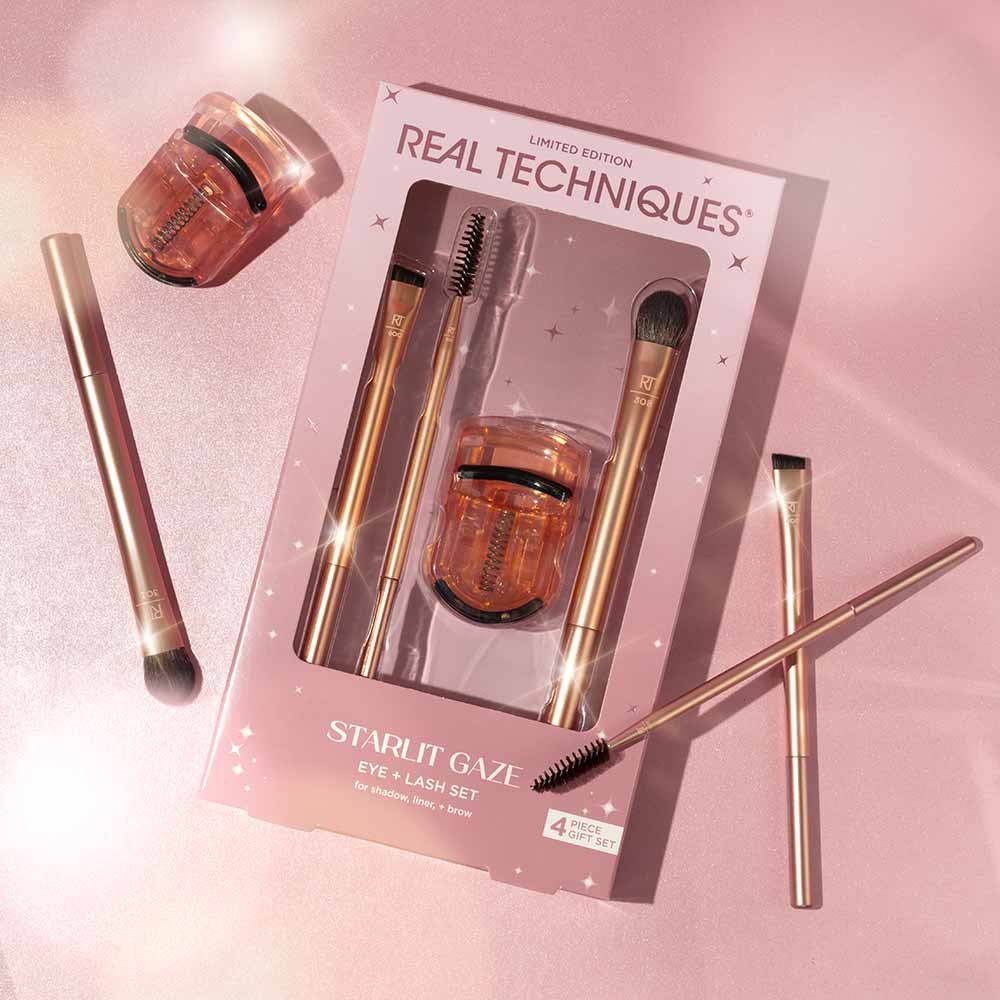 Kit de Pincéis Real Techniques Starlit Gaze - Edição Limitada ÚNICO 4