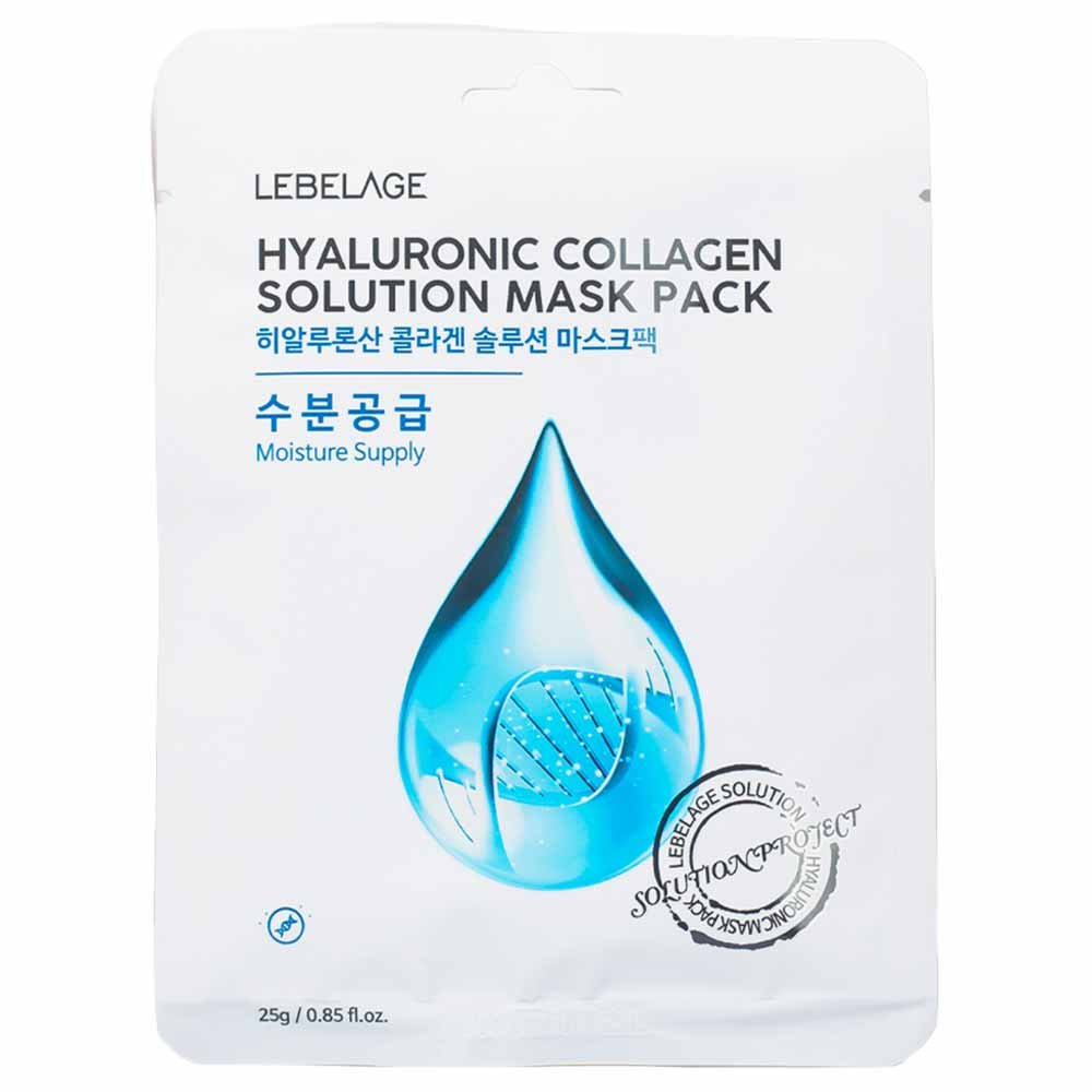 Máscara Facial de Colágeno e Ácido Hialurônico Lebelage