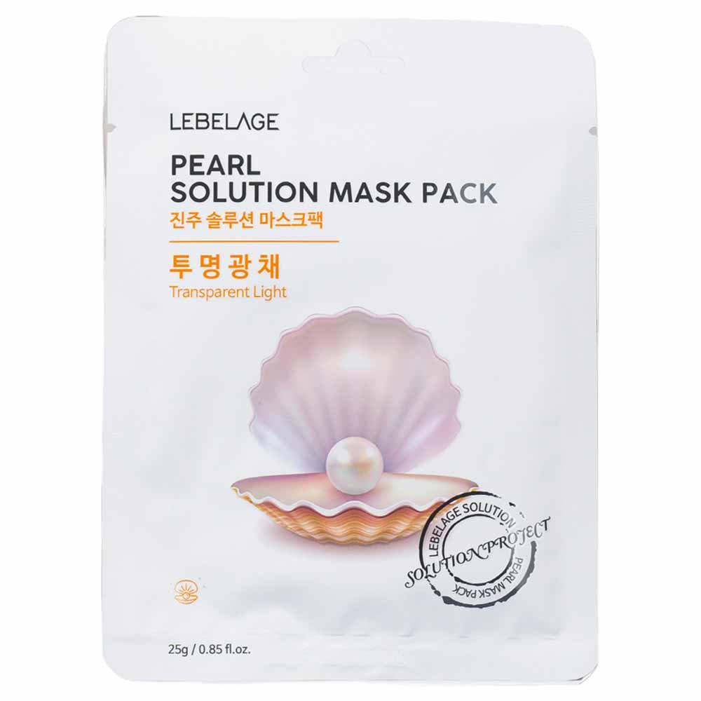 Máscara Facial de Pérolas Lebelage