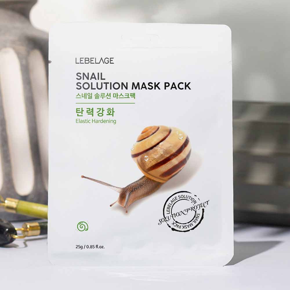 Máscara Facial de Mucina de Caracol Lebelage 26g 3