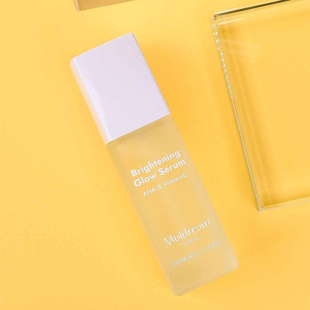 Sérum Facial Vegano de Aha e Vitamina C Muldream Brightening Glow 40ml 3