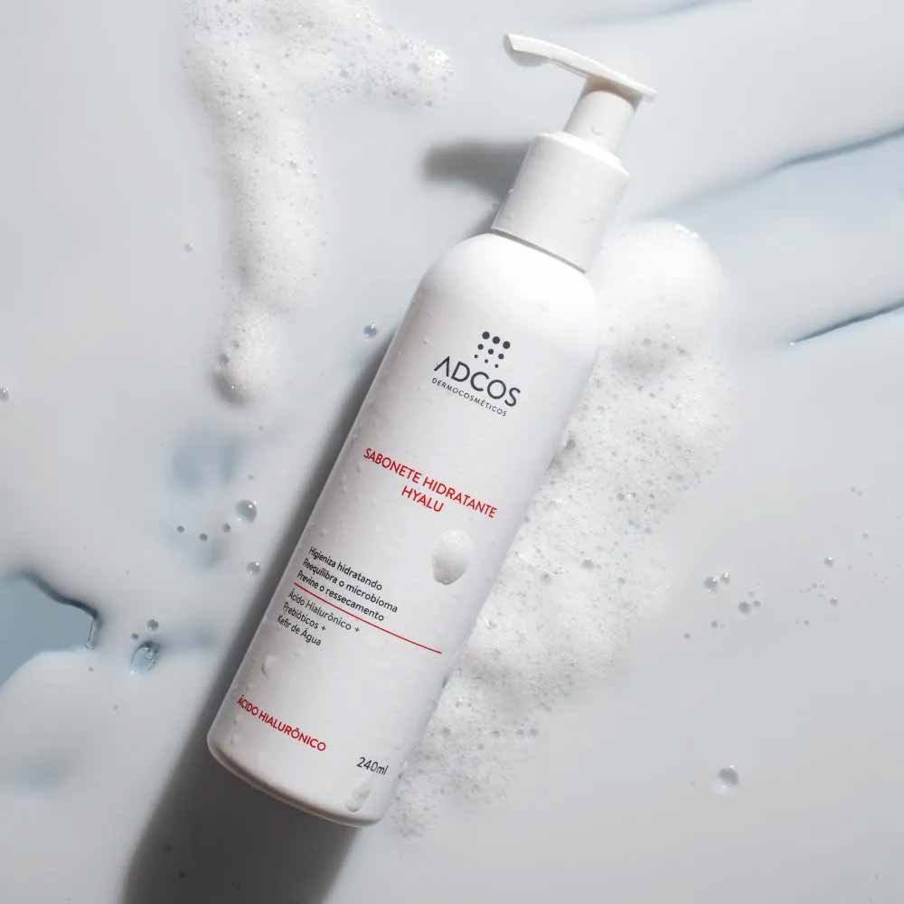 Sabonete Facial Hidratante Adcos Hyalu 240ml 3