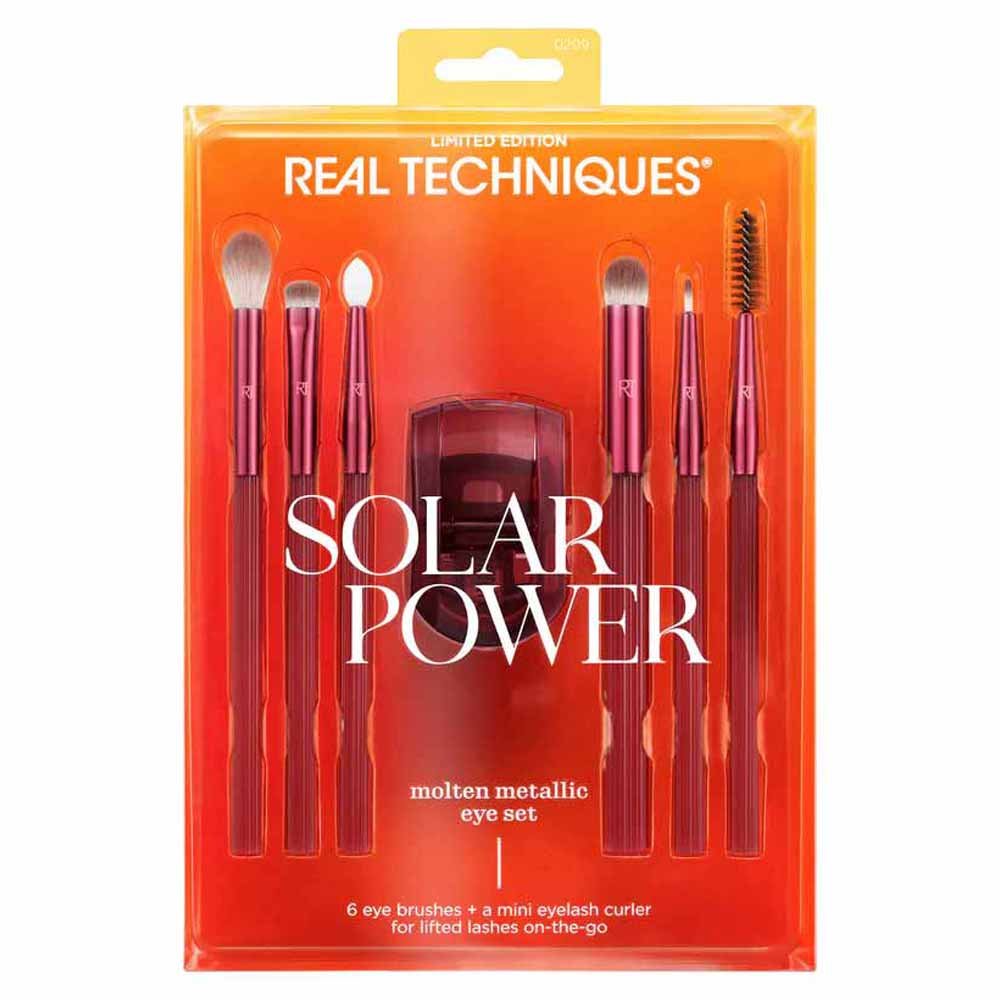 Kit de Pincéis Real Techniques Solar Power Molten Metallic ÚNICO 2