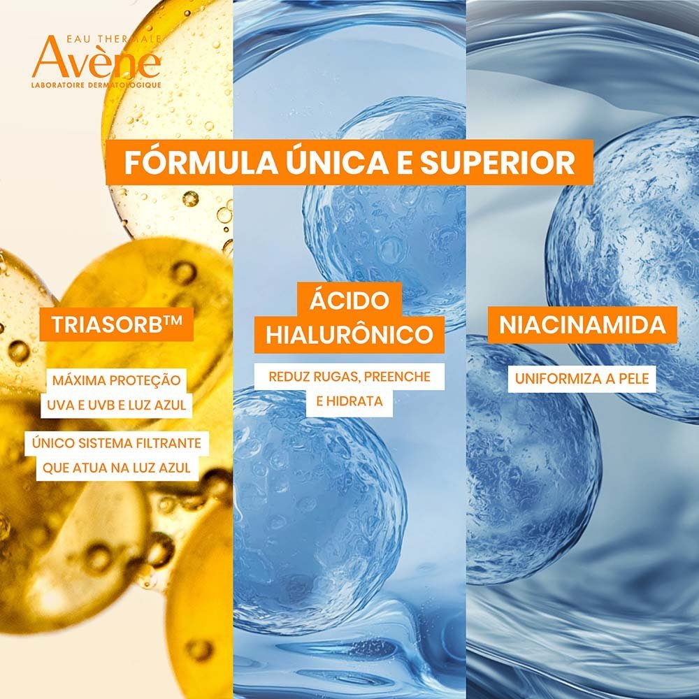 Protetor Solar Facial Avène Mat Perfect Anti-Idade FPS60 Médio 6