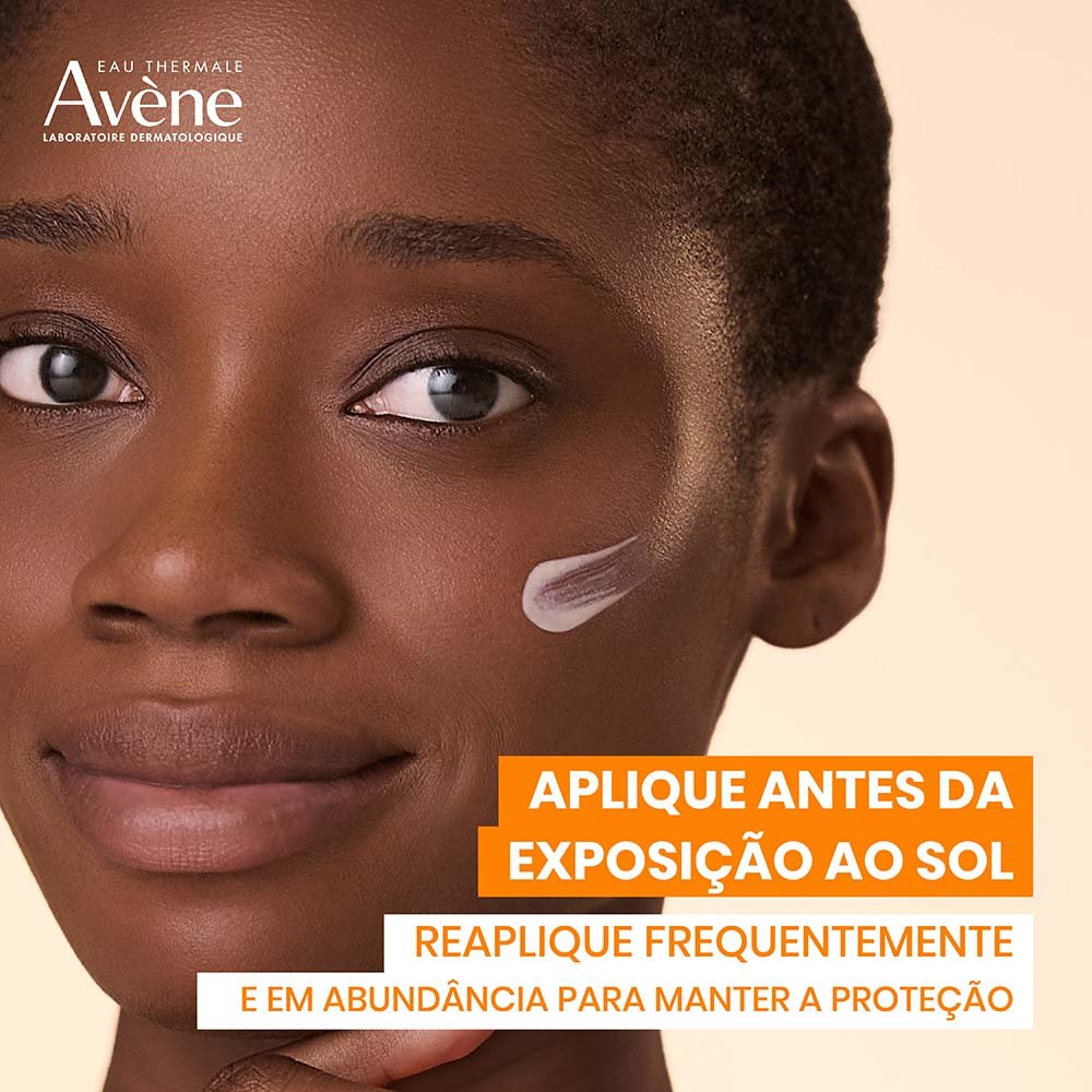 Protetor Solar Facial Avène Mat Perfect Anti-Idade FPS60 Médio Escuro 8