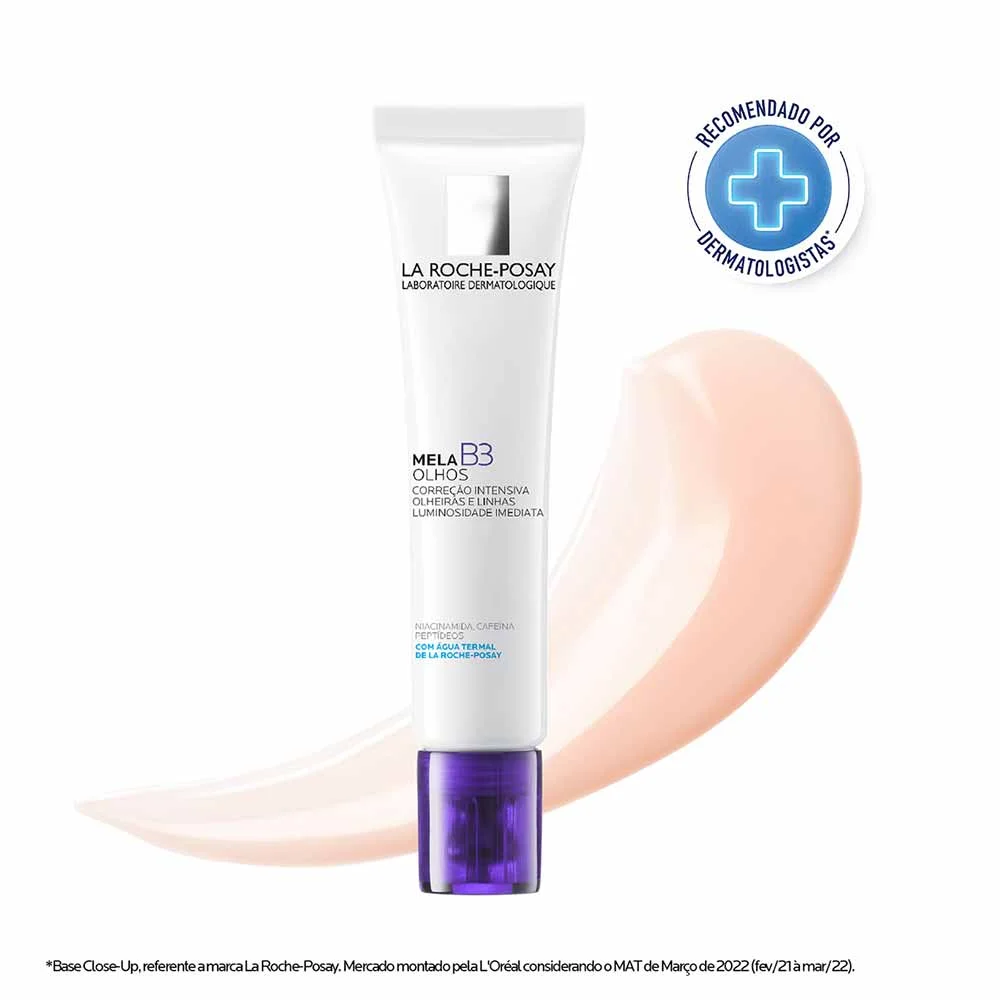 Creme Antimanchas e Antirrugas Área dos Olhos La Roche-Posay Mela B3 Olhos 15ml 2