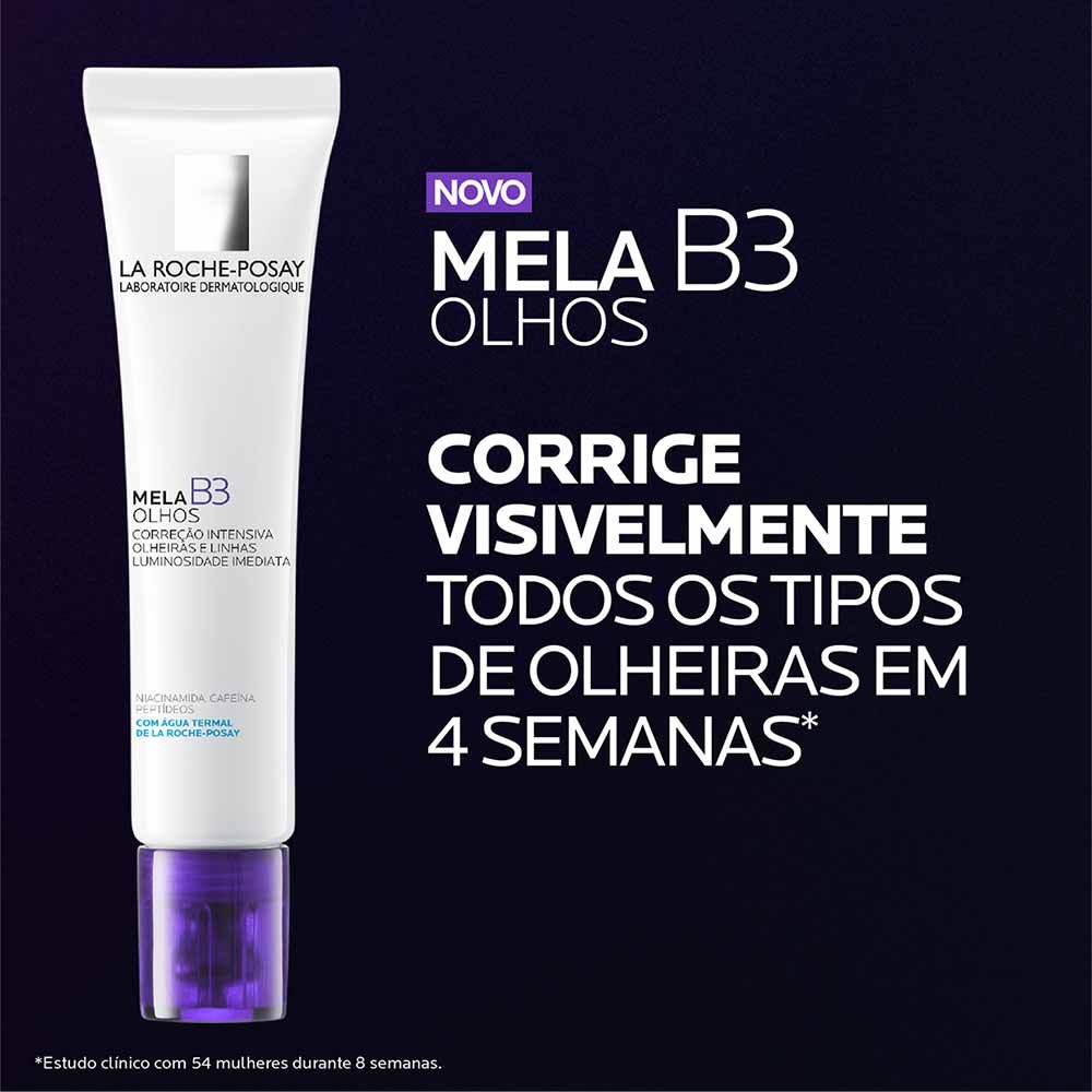 Creme Antimanchas e Antirrugas Área dos Olhos La Roche-Posay Mela B3 Olhos 15ml 4