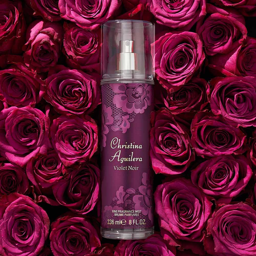 Perfume Violet Noir Christina Aguilera Feminino Body Mist 236ml 2