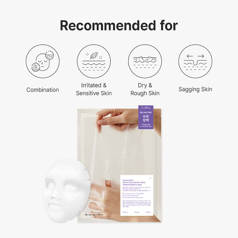 Máscara Facial Dr. Althea Jelly Seal Dewy ÚNICO 4