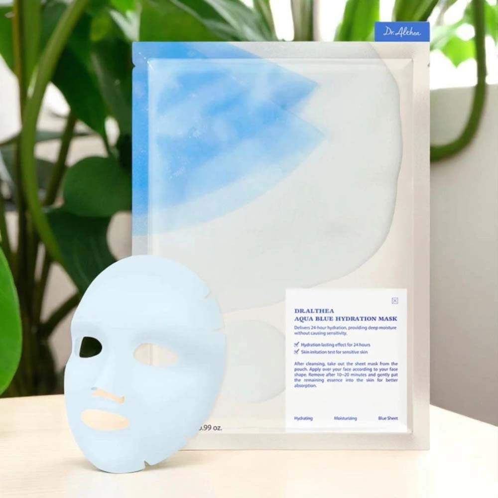 Máscara Facial Dr. Althea Aqua Blue Hydration ÚNICO 3