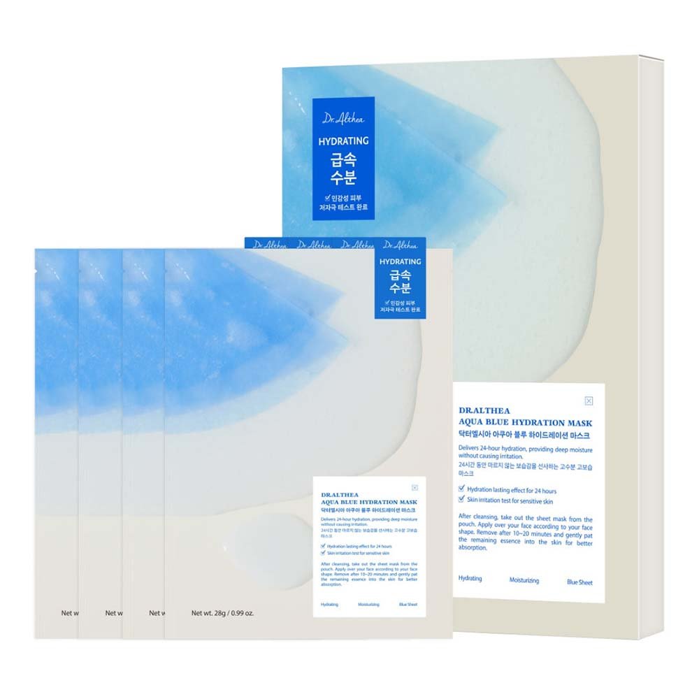 Máscara Facial Dr. Althea Aqua Blue Hydration ÚNICO 4