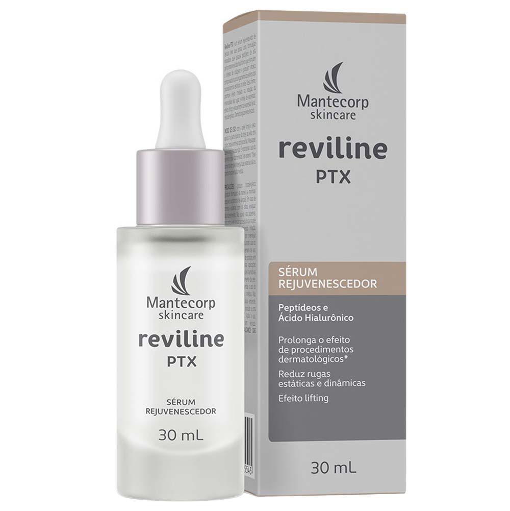 Sérum Rejuvenescedor Facial Mantecorp Skincare Reviline PTX 30ml 2