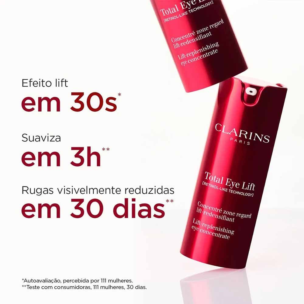 Refil Creme para Olhos Clarins Total Eye Lift 15ml 6