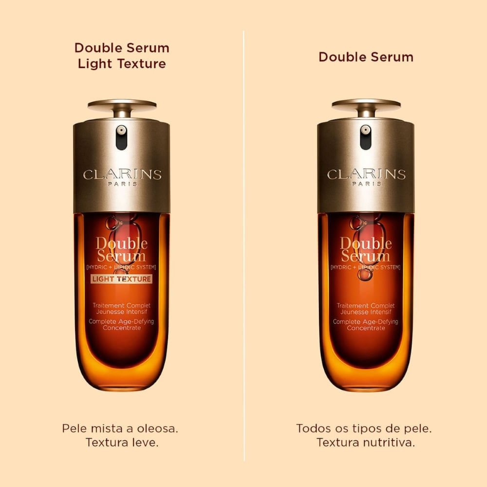Sérum Facial Antirrugas Clarins Double Serum Light Texture 50ml 6