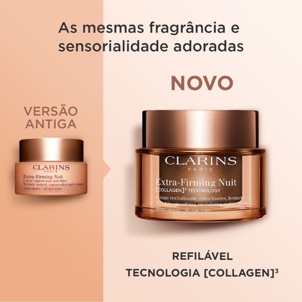 Creme Facial Noturno Clarins Extra Firming Night Cream 50ml 6
