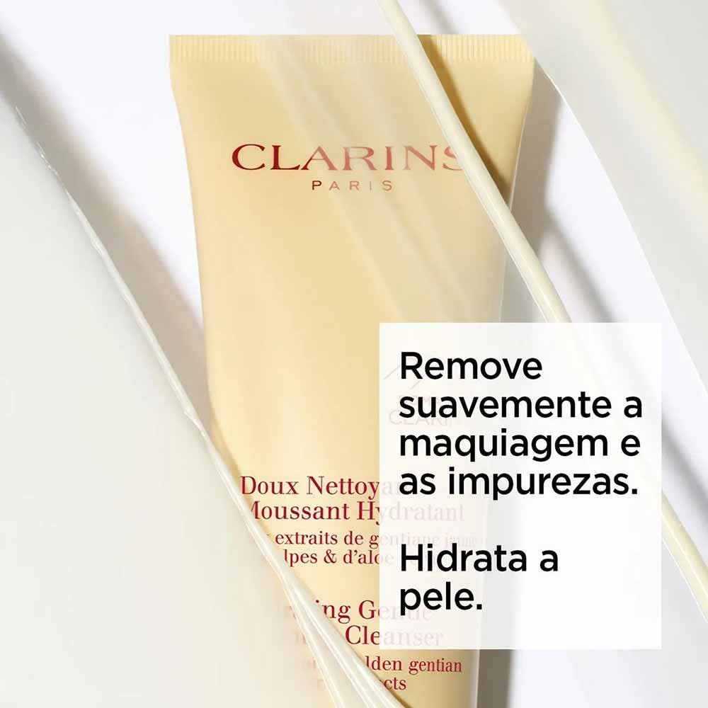 Espuma de Limpeza Facial Clarins Hydrating Gentle Foaming Cleanser 125ml 5