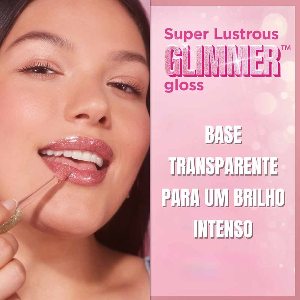 Gloss Revlon Make Super Lustrous Glimmer Pink Prisma 5