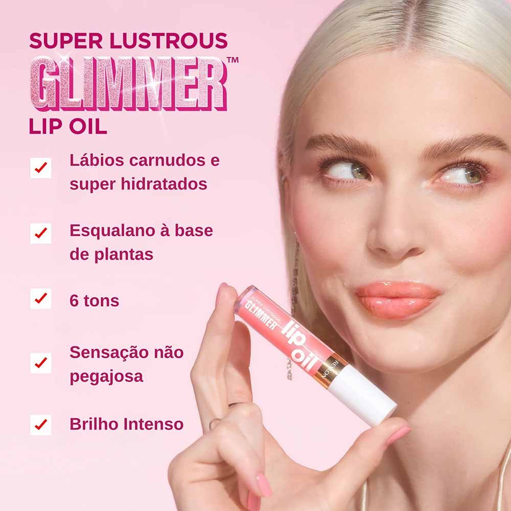 Lip Oil Revlon Make Super Lustrous Glimmer Glow Mama 4