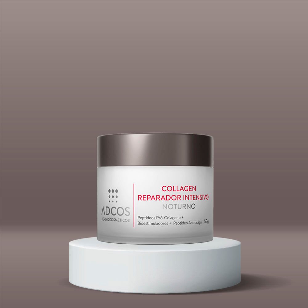 Creme Anti-Idade Adcos Collagen Reparador Intensivo Noturno 50g 2