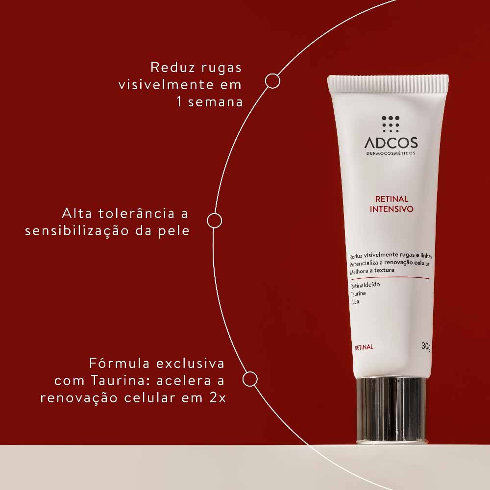 Sérum Facial Adcos Retinal Intensivo Anti-Idade 30g 2