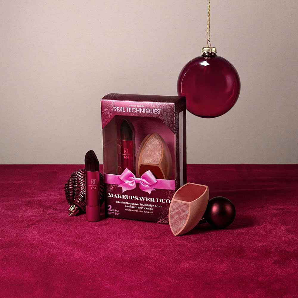 Kit de Pincéis Real Techniques Makeup Saver Duo ÚNICO 3