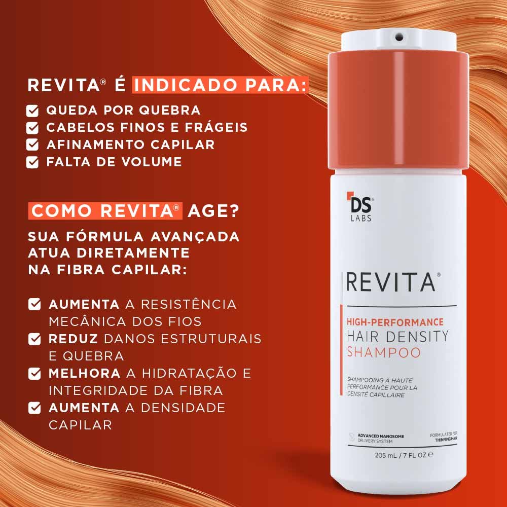 Shampoo Antiqueda DS Laboratories Revita 205ml 3