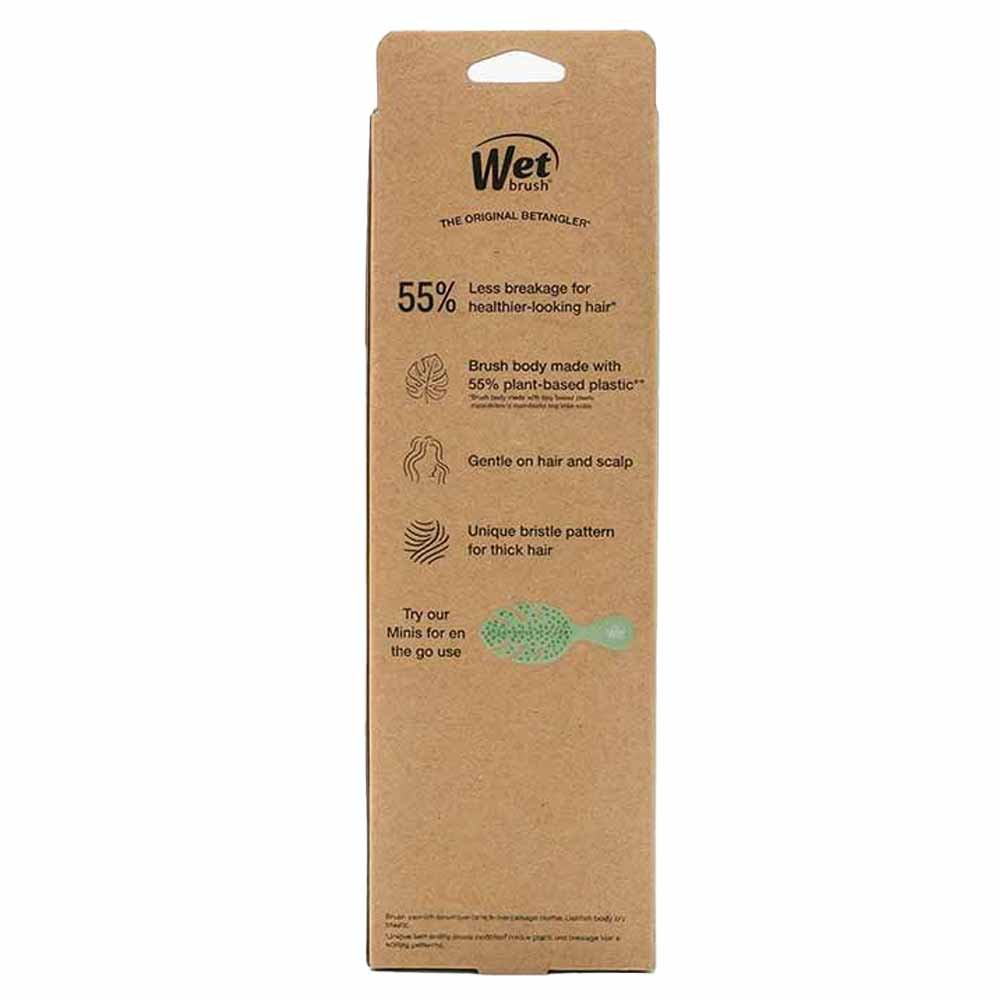 Escova de Cabelo Wetbrush Quadrada Go Green Roxa ÚNICO 4