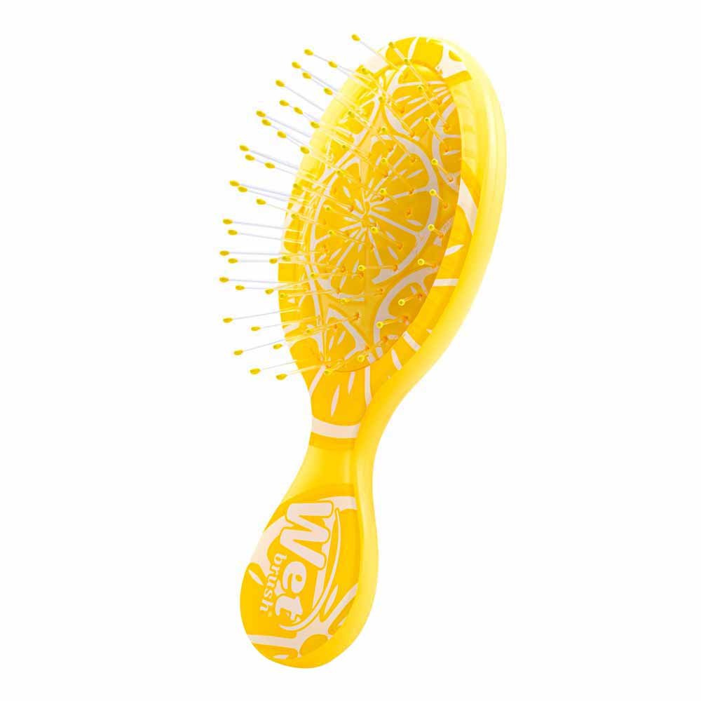 Escova de Cabelo Desembaraçadora Wetbrush Mini Tutti Frutti Limão