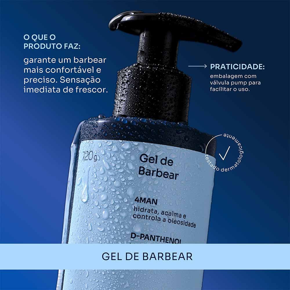Gel de barbear Reyou 120g 3