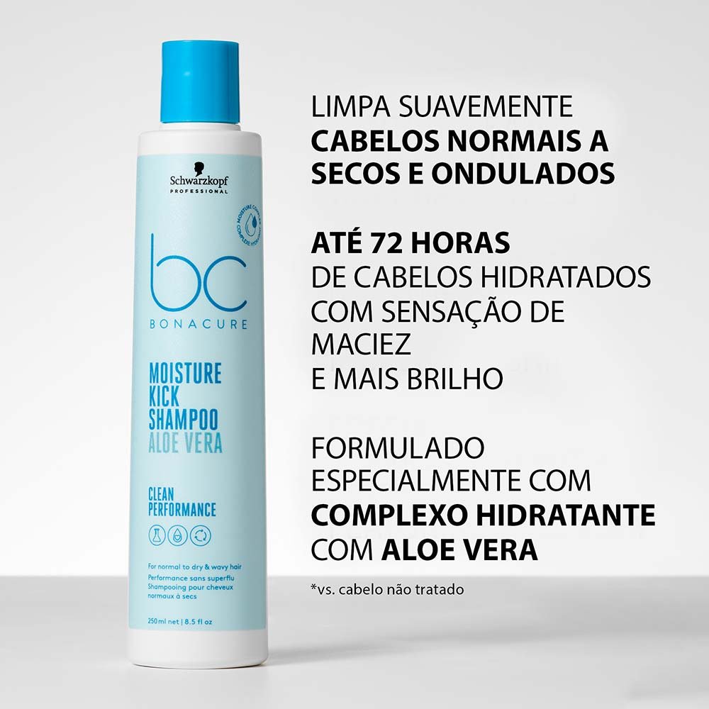 Shampoo Schwarzkopf Bonacure Moisture Kick 250ml 2