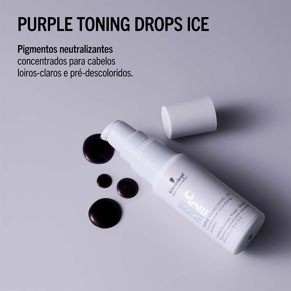 Tonalizante em Gotas Schwarzkopf Blondme Ice ÚNICO 2