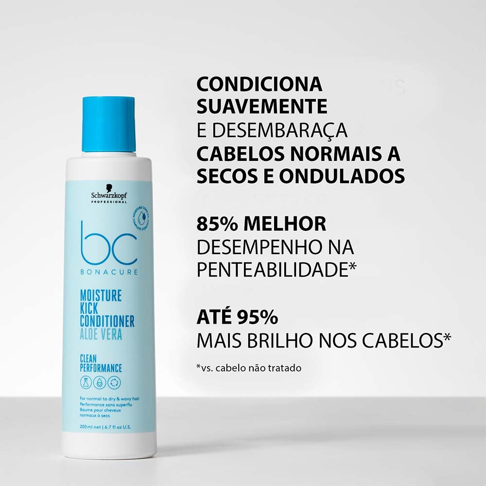Condicionador Schwarzkopf Bonacure Moisture Kick 200ml 4