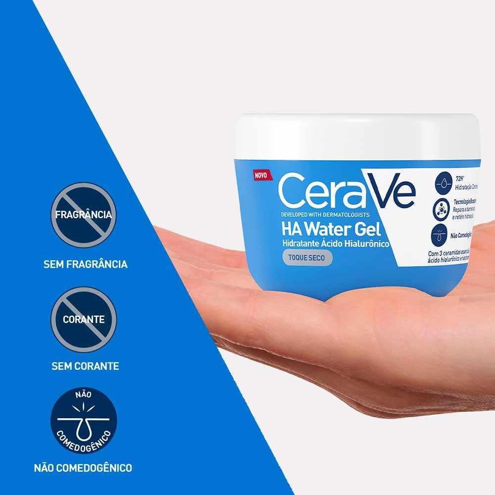 Hidratante Facial CeraVe HA Water Gel 85g 5
