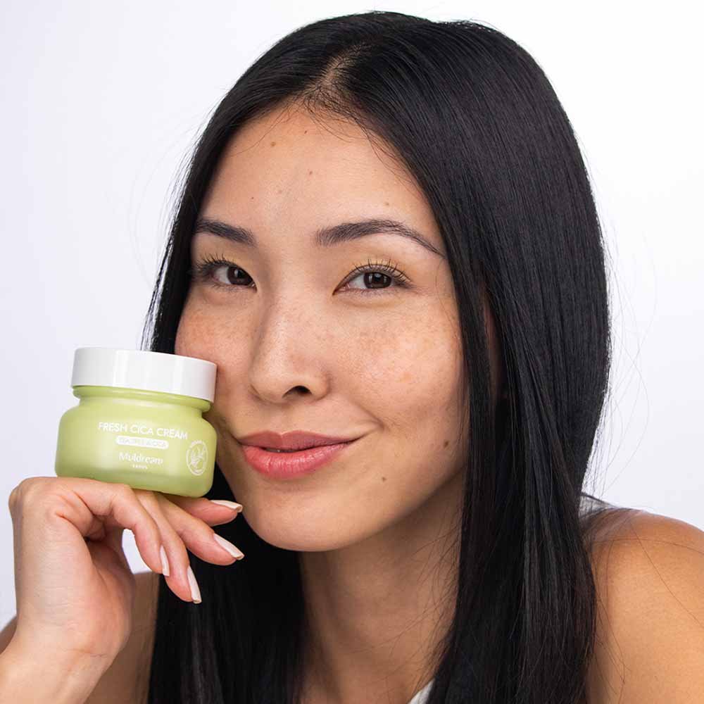 Creme Facial Muldream Vegan Green Mild de Tea Tree e Cica 60ml 3