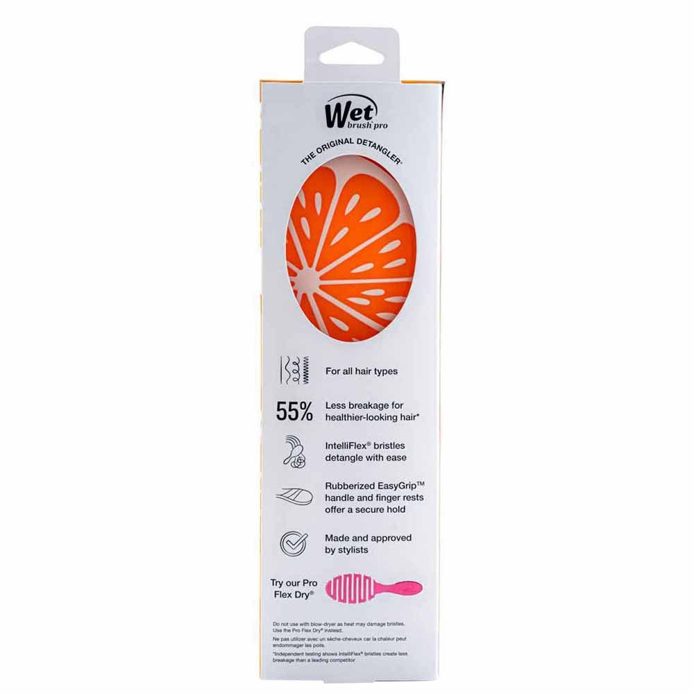 Escova de Cabelo Desembaraçadora Wetbrush Tutti Frutti Laranja ÚNICO 6