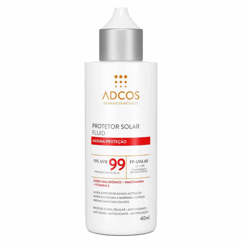 Protetor Solar Adcos Fluid FPS 99 - Máxima Proteção